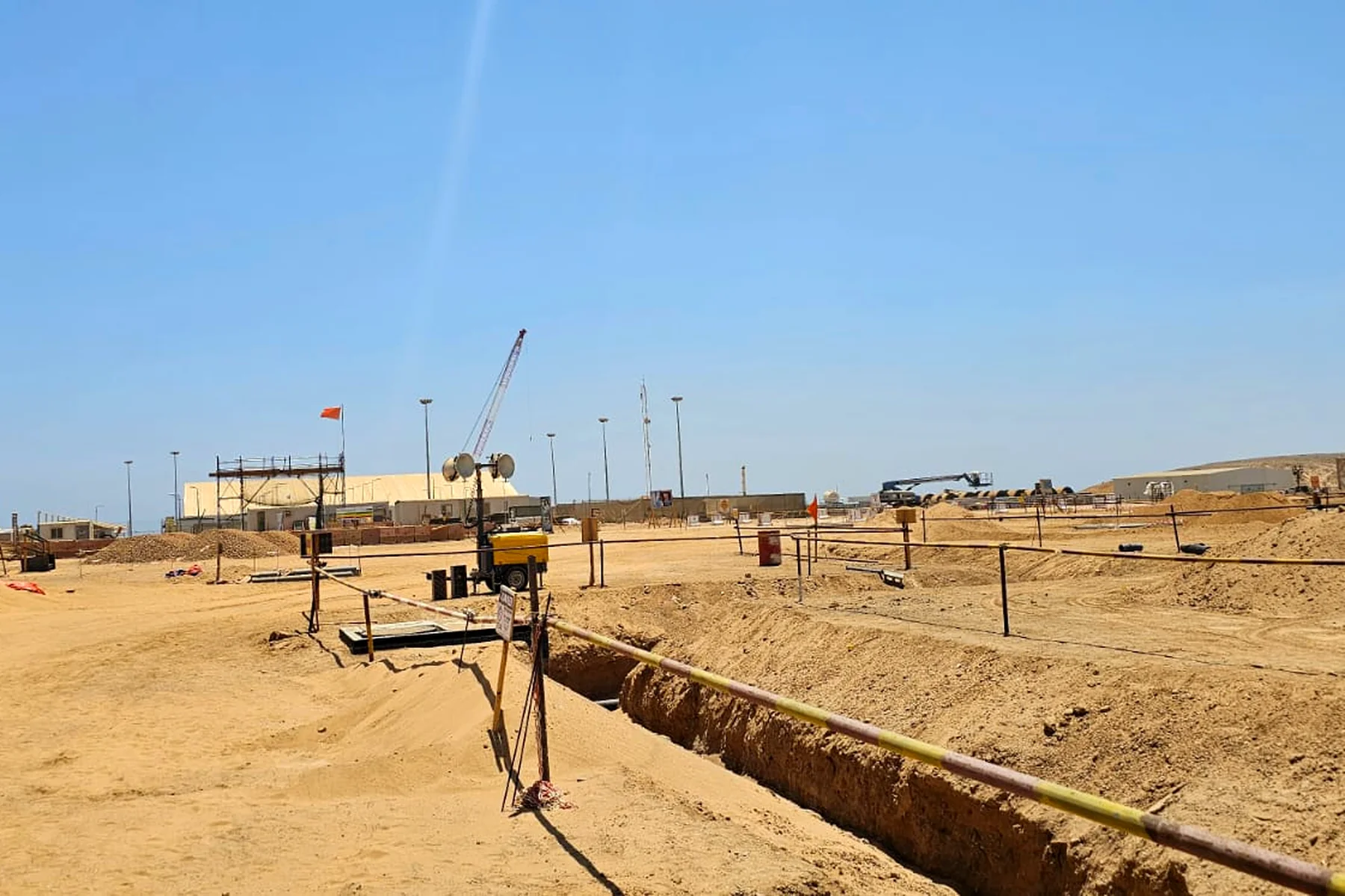 HDPE Main Water Line